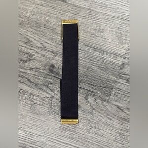 Whoop 4.0 luxeknit band strap with gold hardware